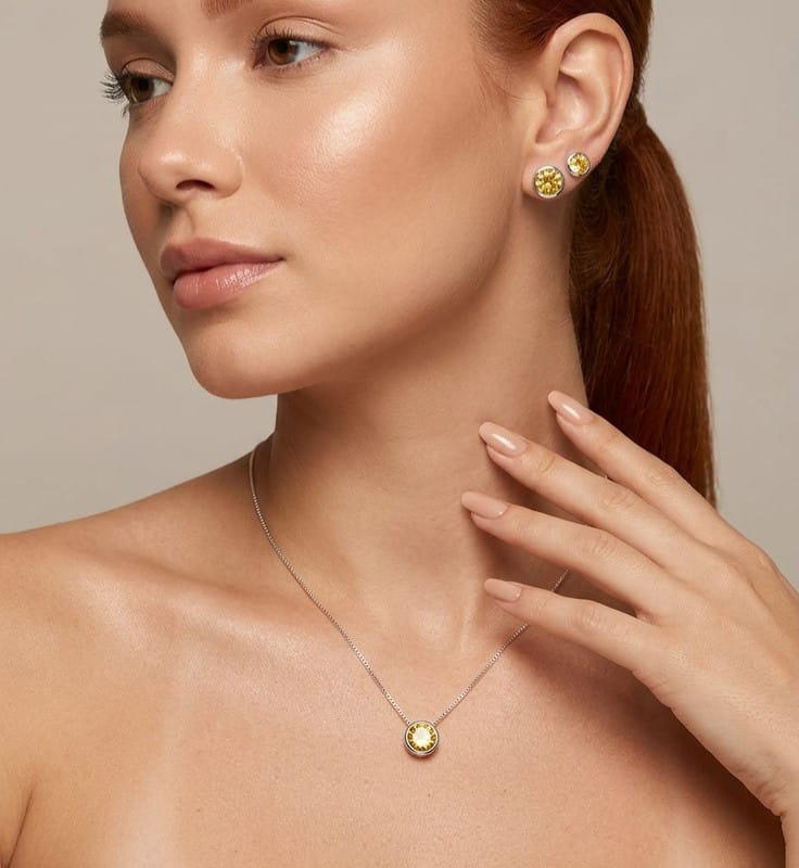 Conjunto Ponto de Luz Yellow Fancy