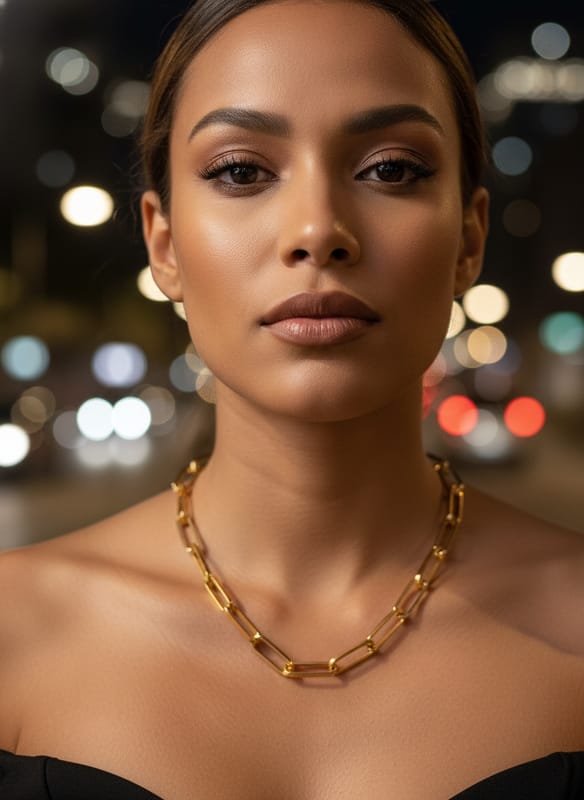 Colar Correntaria Cartier