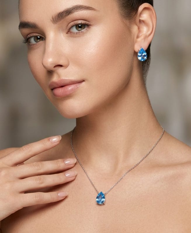 Conjunto Gota Blue Ocean